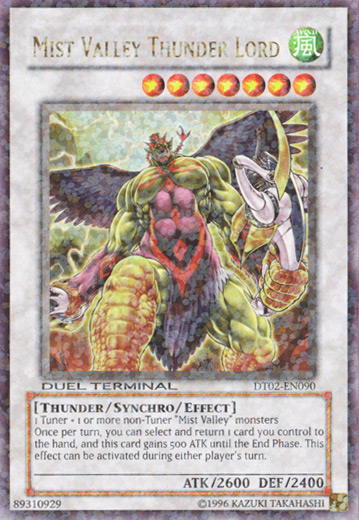 Mist Valley Thunder Lord [DT02-EN090] Ultra Rare | Jomio and Rueliete's Cards and Comics