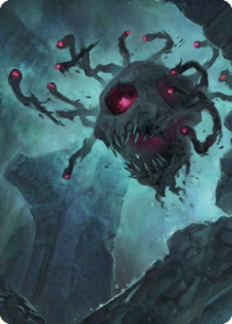 Ghastly Death Tyrant Art Card [Commander Legends: Battle for Baldur's Gate Art Series] | Jomio and Rueliete's Cards and Comics
