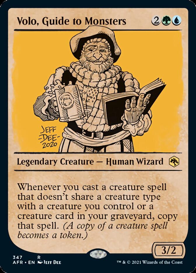 Volo, Guide to Monsters (Showcase) [Dungeons & Dragons: Adventures in the Forgotten Realms] | Jomio and Rueliete's Cards and Comics