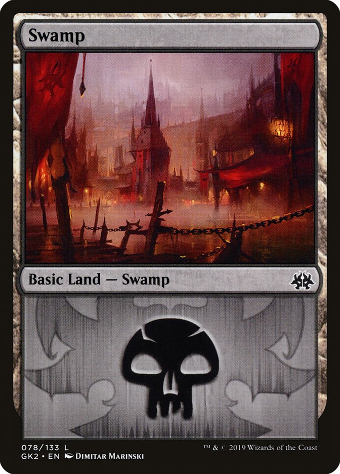 Swamp (78) [Ravnica Allegiance Guild Kit] | Jomio and Rueliete's Cards and Comics