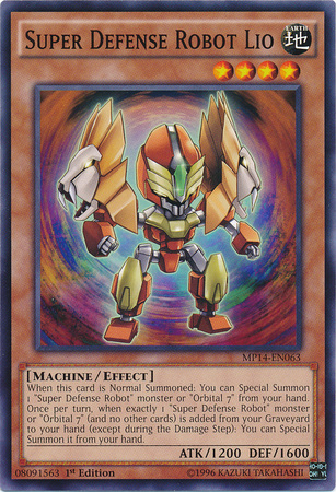 Super Defense Robot Lio [MP14-EN063] Common | Jomio and Rueliete's Cards and Comics