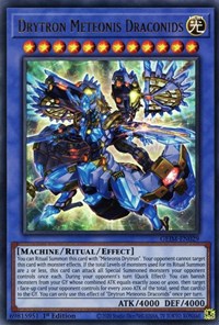Drytron Meteonis Draconids [GEIM-EN029] Ultra Rare | Jomio and Rueliete's Cards and Comics