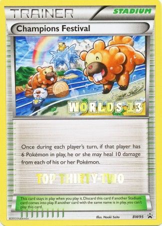 Champions Festival (BW95) (2013 Top Thirty Two) [Black & White: Black Star Promos] | Jomio and Rueliete's Cards and Comics