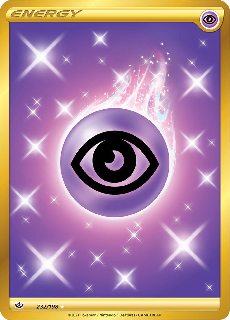 Psychic Energy (232/198) [Sword & Shield: Chilling Reign] | Jomio and Rueliete's Cards and Comics