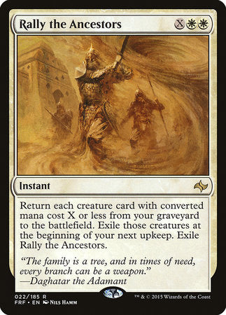 Rally the Ancestors [Fate Reforged] | Jomio and Rueliete's Cards and Comics