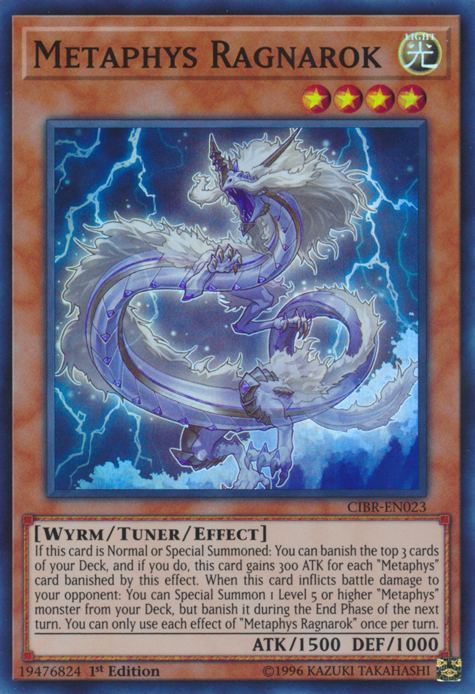 Metaphys Ragnarok [CIBR-EN023] Super Rare | Jomio and Rueliete's Cards and Comics