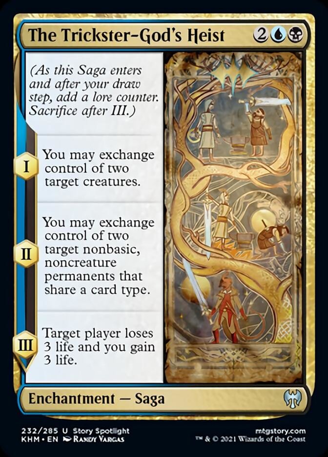 The Trickster-God's Heist [Kaldheim] | Jomio and Rueliete's Cards and Comics