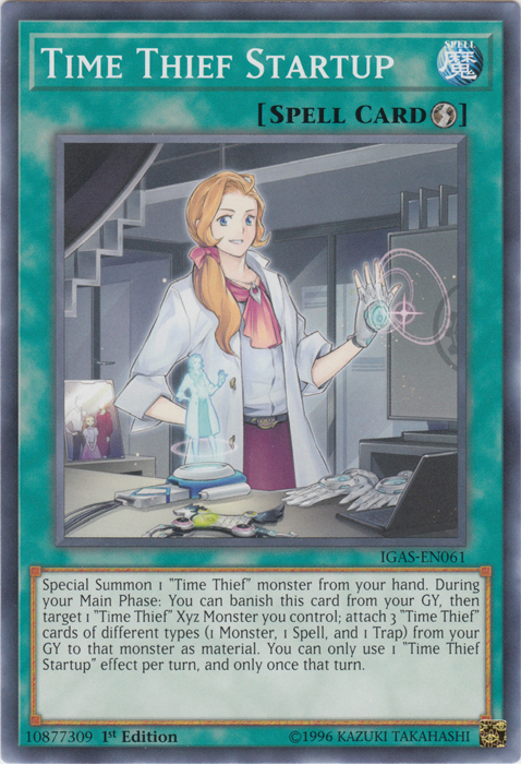 Time Thief Startup [IGAS-EN061] Common | Jomio and Rueliete's Cards and Comics