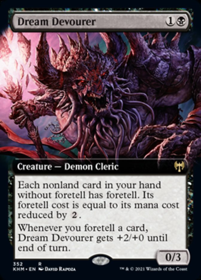 Dream Devourer (Extended Art) [Kaldheim] | Jomio and Rueliete's Cards and Comics