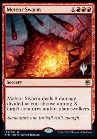 Meteor Swarm (Promo Pack) [Dungeons & Dragons: Adventures in the Forgotten Realms Promos] | Jomio and Rueliete's Cards and Comics