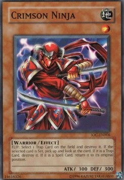 Crimson Ninja [IOC-EN006] Common | Jomio and Rueliete's Cards and Comics