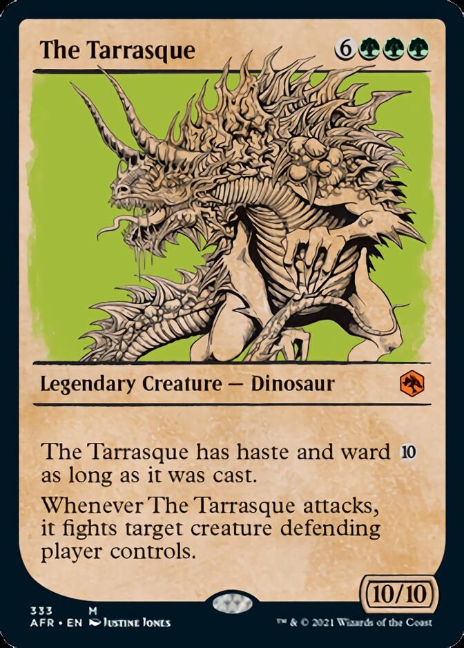 The Tarrasque (Showcase) [Dungeons & Dragons: Adventures in the Forgotten Realms] | Jomio and Rueliete's Cards and Comics
