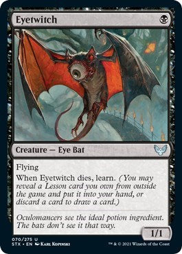 Eyetwitch [Strixhaven: School of Mages] | Jomio and Rueliete's Cards and Comics