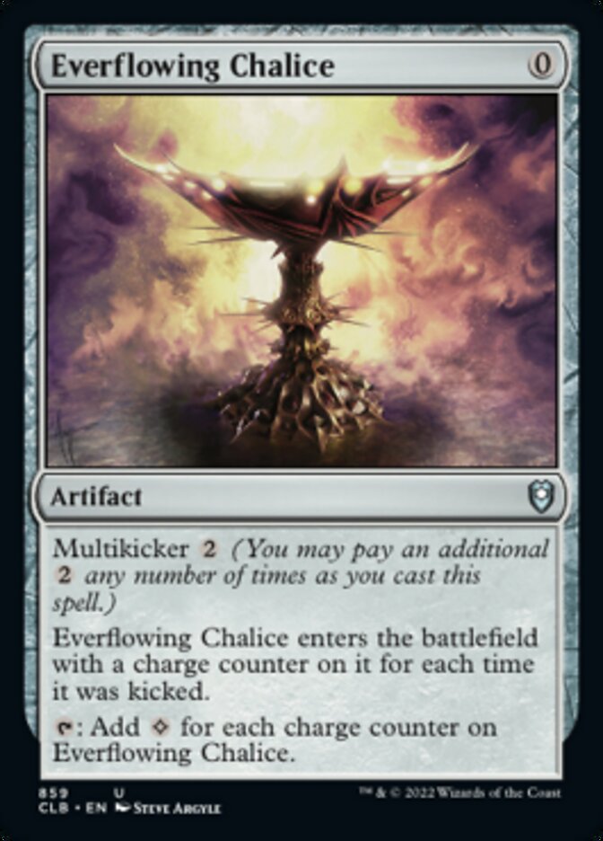 Everflowing Chalice [Commander Legends: Battle for Baldur's Gate] | Jomio and Rueliete's Cards and Comics