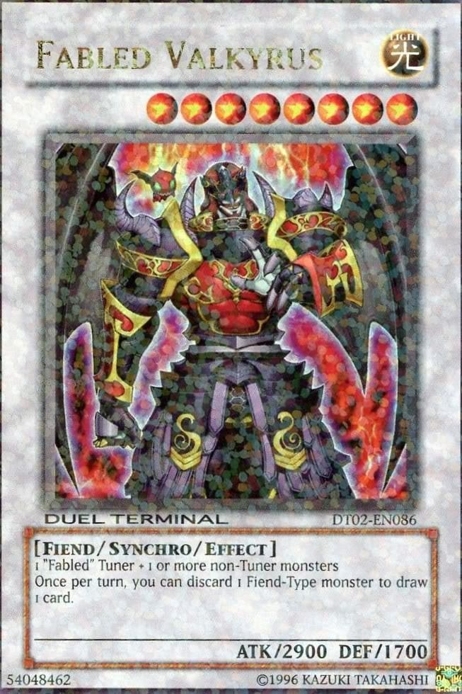 Fabled Valkyrus [DT02-EN086] Ultra Rare | Jomio and Rueliete's Cards and Comics