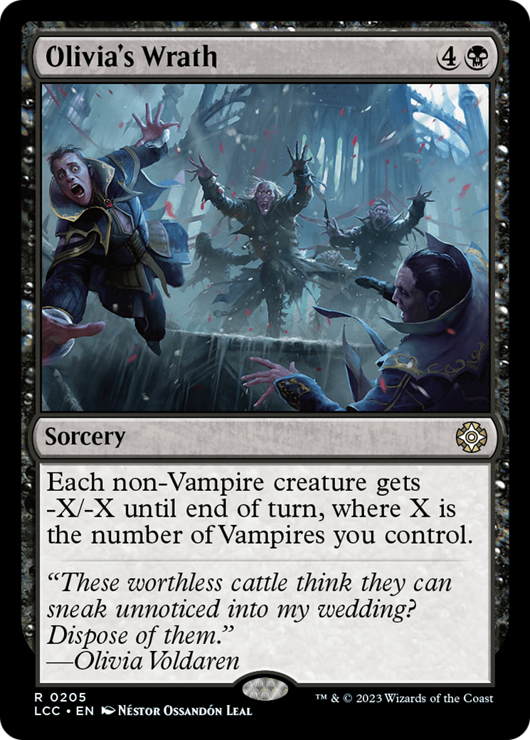 Olivia's Wrath [The Lost Caverns of Ixalan Commander] | Jomio and Rueliete's Cards and Comics