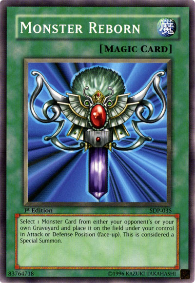 Monster Reborn [SDP-035] Common | Jomio and Rueliete's Cards and Comics