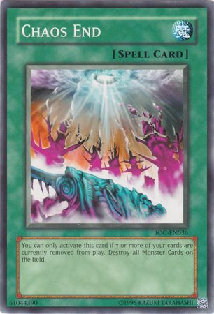 Chaos End [IOC-EN036] Common | Jomio and Rueliete's Cards and Comics
