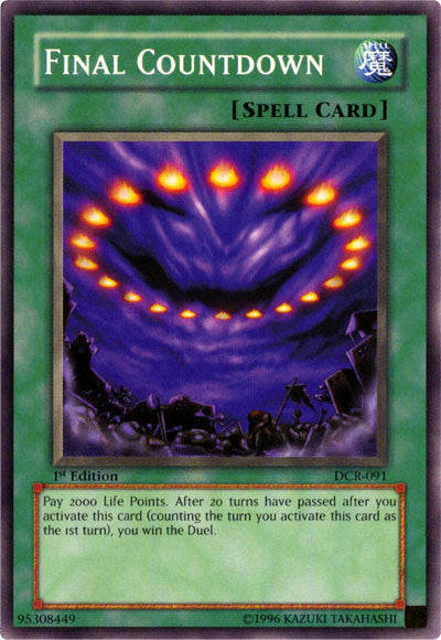 Final Countdown [DCR-091] Common | Jomio and Rueliete's Cards and Comics