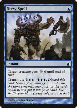 Dizzy Spell [Ravnica: City of Guilds] | Jomio and Rueliete's Cards and Comics