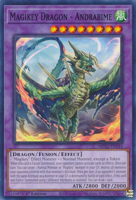 Magikey Dragon - Andrabime [MP22-EN144] Common | Jomio and Rueliete's Cards and Comics