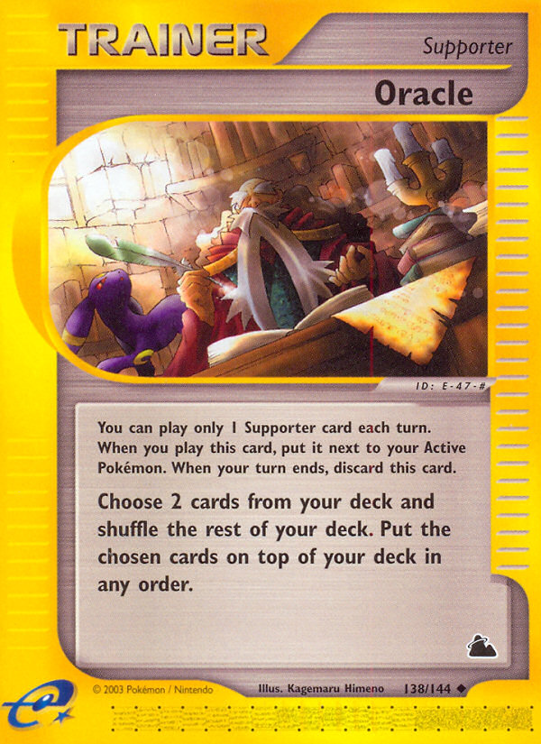 Oracle (138/144) [Skyridge] | Jomio and Rueliete's Cards and Comics
