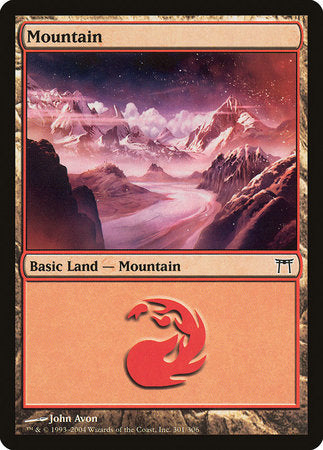 Mountain (301) [Champions of Kamigawa] | Jomio and Rueliete's Cards and Comics