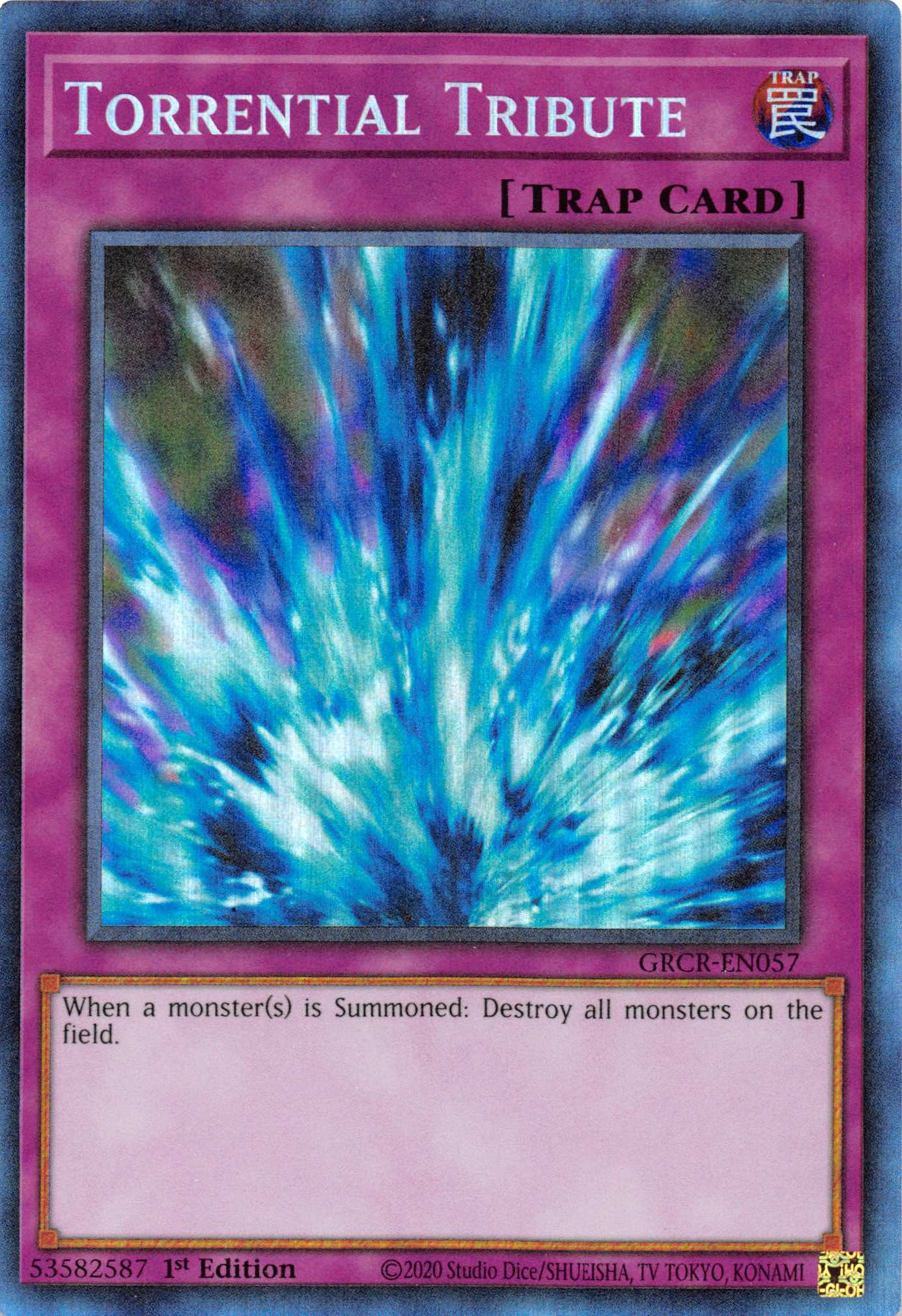 Torrential Tribute [GRCR-EN057] Collector's Rare | Jomio and Rueliete's Cards and Comics