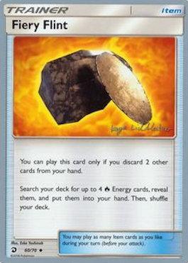 Fiery Flint (60/70) (Fire Box - Kaya Lichtleitner) [World Championships 2019] | Jomio and Rueliete's Cards and Comics