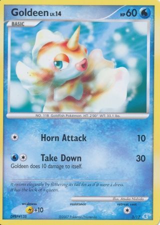 Goldeen (3/12) [Diamond & Pearl: Trainer Kit - Manaphy] | Jomio and Rueliete's Cards and Comics