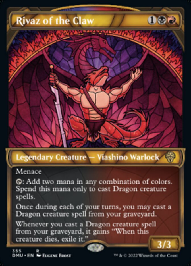 Rivaz of the Claw (Showcase Textured) [Dominaria United] | Jomio and Rueliete's Cards and Comics