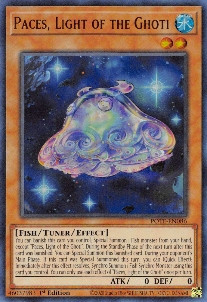 Paces, Light of the Ghoti [POTE-EN086] Ultra Rare | Jomio and Rueliete's Cards and Comics