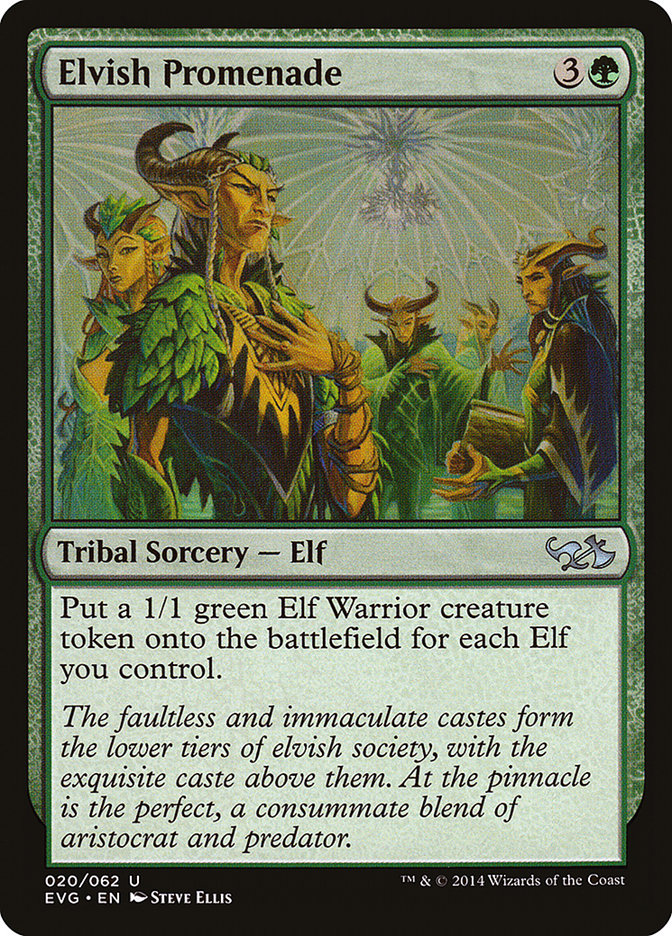 Elvish Promenade (Elves vs. Goblins) [Duel Decks Anthology] | Jomio and Rueliete's Cards and Comics