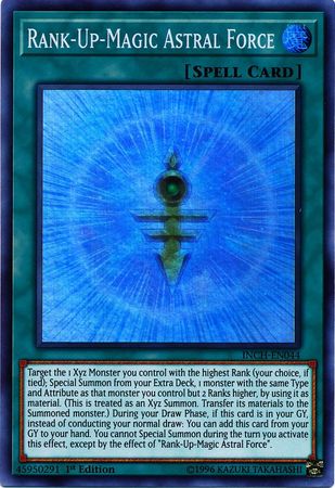 Rank-Up-Magic Astral Force [INCH-EN044] Super Rare | Jomio and Rueliete's Cards and Comics