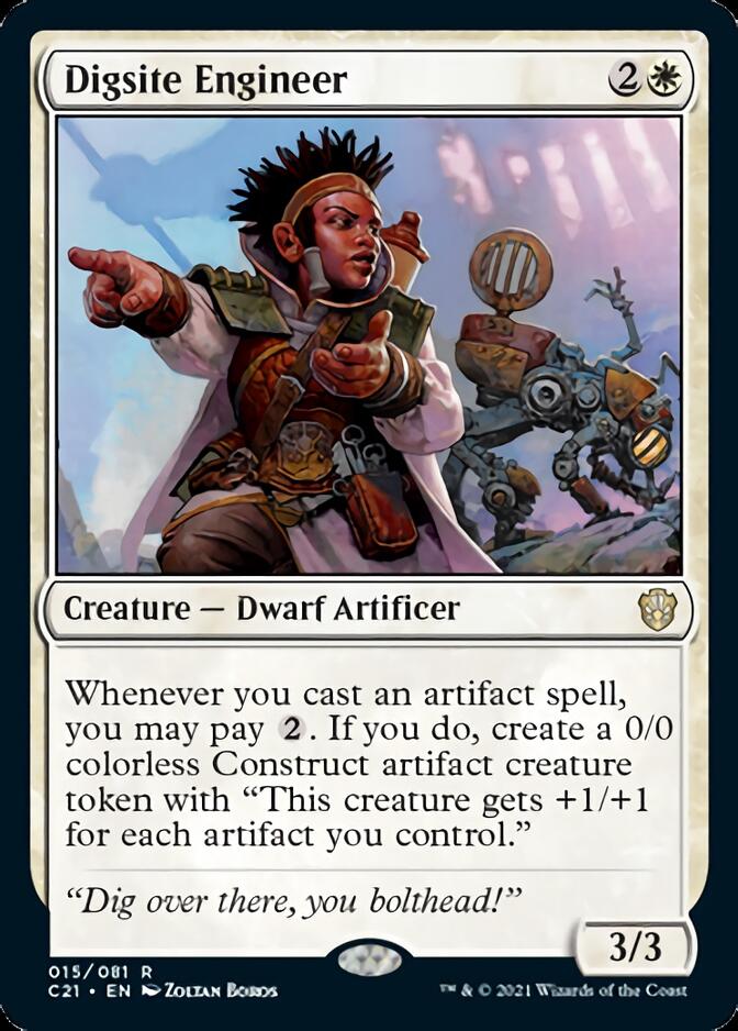 Digsite Engineer [Commander 2021] | Jomio and Rueliete's Cards and Comics