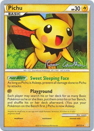 Pichu (28/123) (The Truth - Ross Cawthon) [World Championships 2011] | Jomio and Rueliete's Cards and Comics
