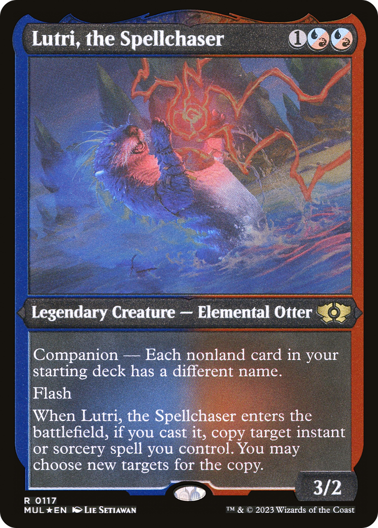 Lutri, the Spellchaser (Foil Etched) [Multiverse Legends] | Jomio and Rueliete's Cards and Comics