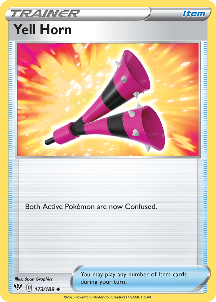 Yell Horn (173/189) [Sword & Shield: Darkness Ablaze] | Jomio and Rueliete's Cards and Comics