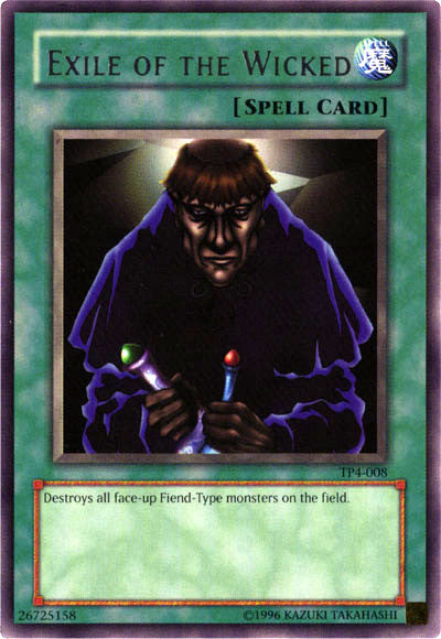 Exile of the Wicked [TP4-008] Rare | Jomio and Rueliete's Cards and Comics