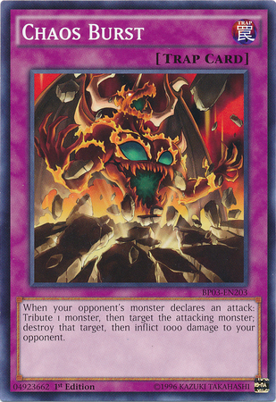 Chaos Burst [BP03-EN203] Common | Jomio and Rueliete's Cards and Comics