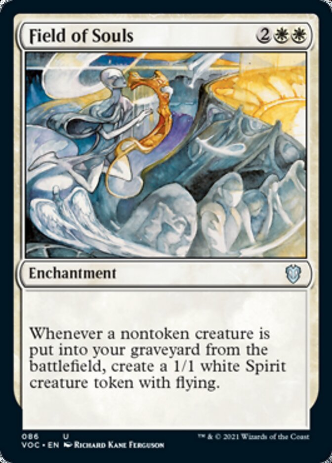 Field of Souls [Innistrad: Crimson Vow Commander] | Jomio and Rueliete's Cards and Comics