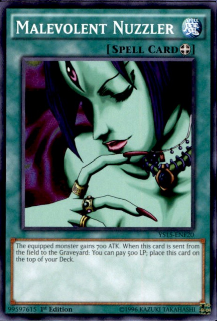 Malevolent Nuzzler [YS15-ENF20] Common | Jomio and Rueliete's Cards and Comics