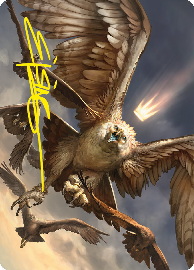 Gwaihir, Greatest of the Eagles Art Card (Gold-Stamped Signature) [The Lord of the Rings: Tales of Middle-earth Art Series] | Jomio and Rueliete's Cards and Comics