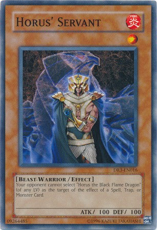 Horus' Servant [DR3-EN016] Common | Jomio and Rueliete's Cards and Comics