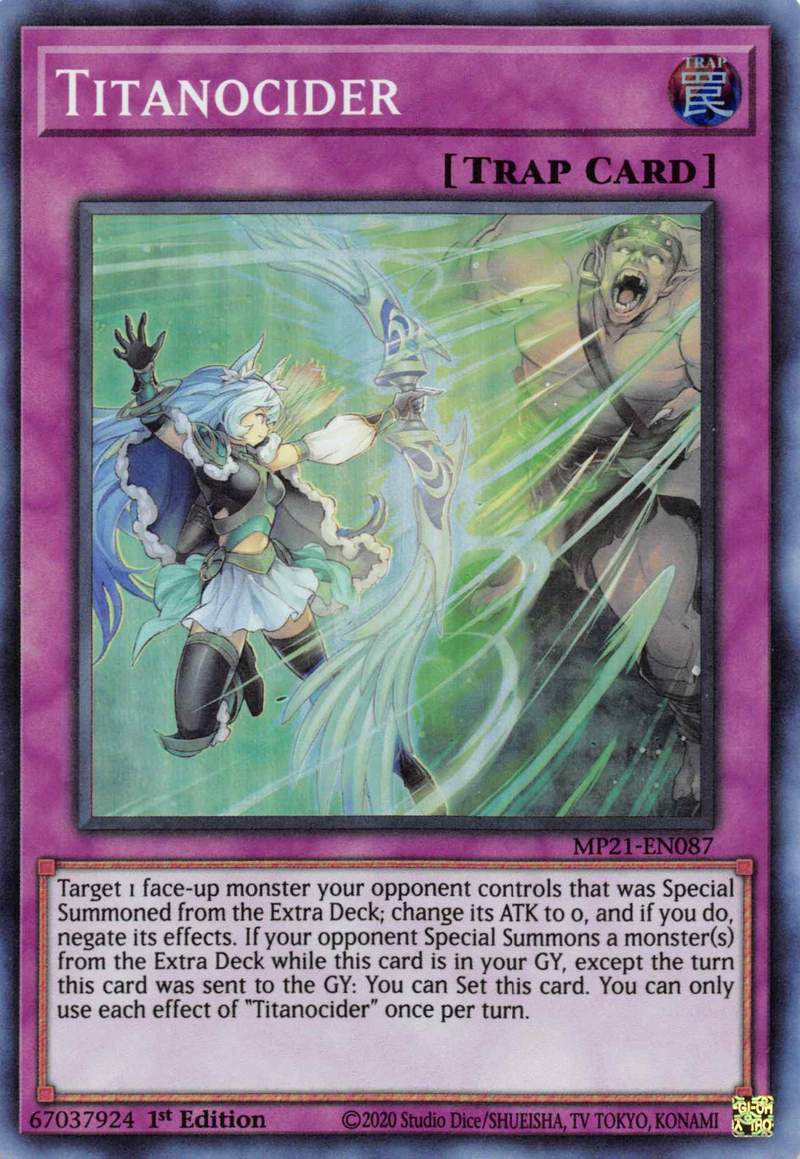 Titanocider [MP21-EN087] Super Rare | Jomio and Rueliete's Cards and Comics