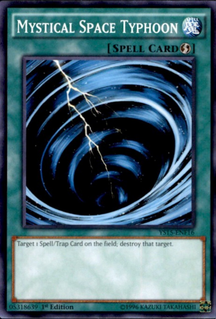 Mystical Space Typhoon [YS15-ENF16] Common | Jomio and Rueliete's Cards and Comics