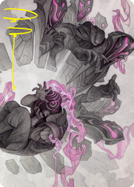 Rise of Extus Art Card (Gold-Stamped Signature) [Strixhaven: School of Mages Art Series] | Jomio and Rueliete's Cards and Comics
