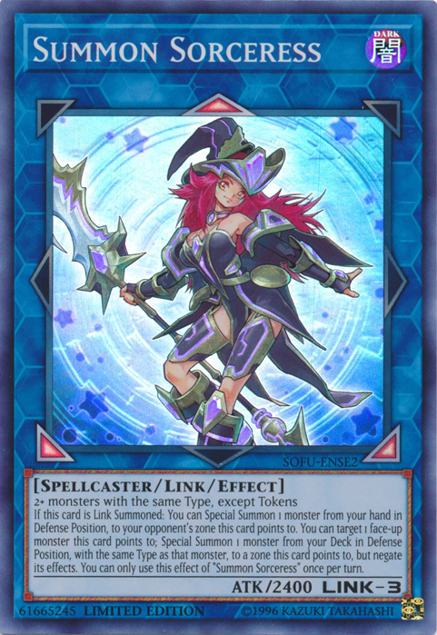 Summon Sorceress [SOFU-ENSE2] Super Rare | Jomio and Rueliete's Cards and Comics