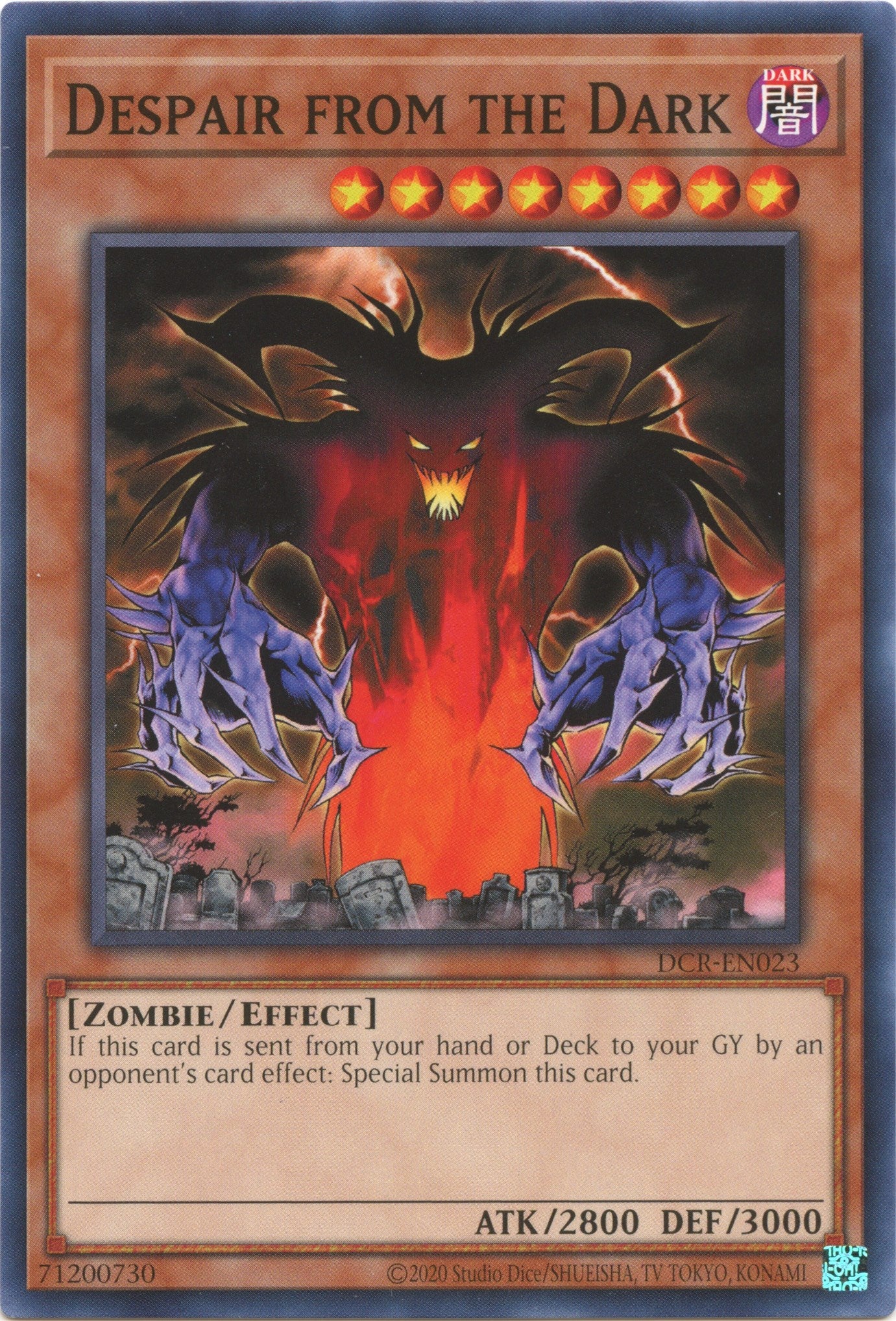 Despair from the Dark (25th Anniversary) [DCR-EN023] Common | Jomio and Rueliete's Cards and Comics