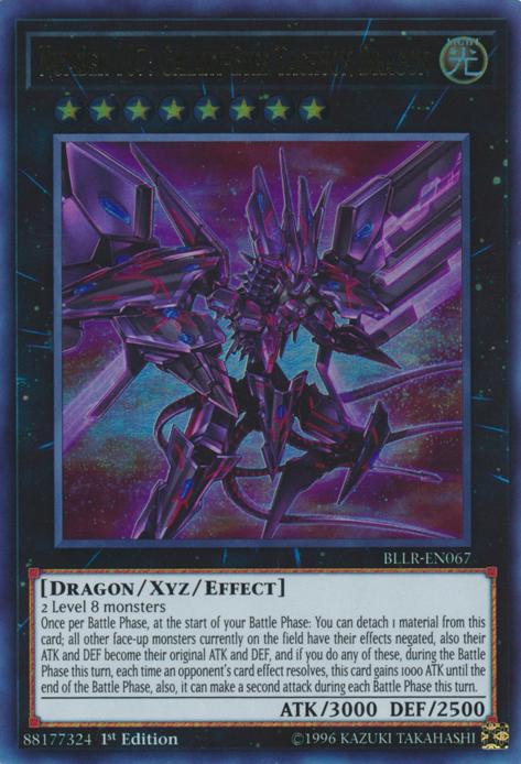Number 107: Galaxy-Eyes Tachyon Dragon [BLLR-EN067] Ultra Rare | Jomio and Rueliete's Cards and Comics
